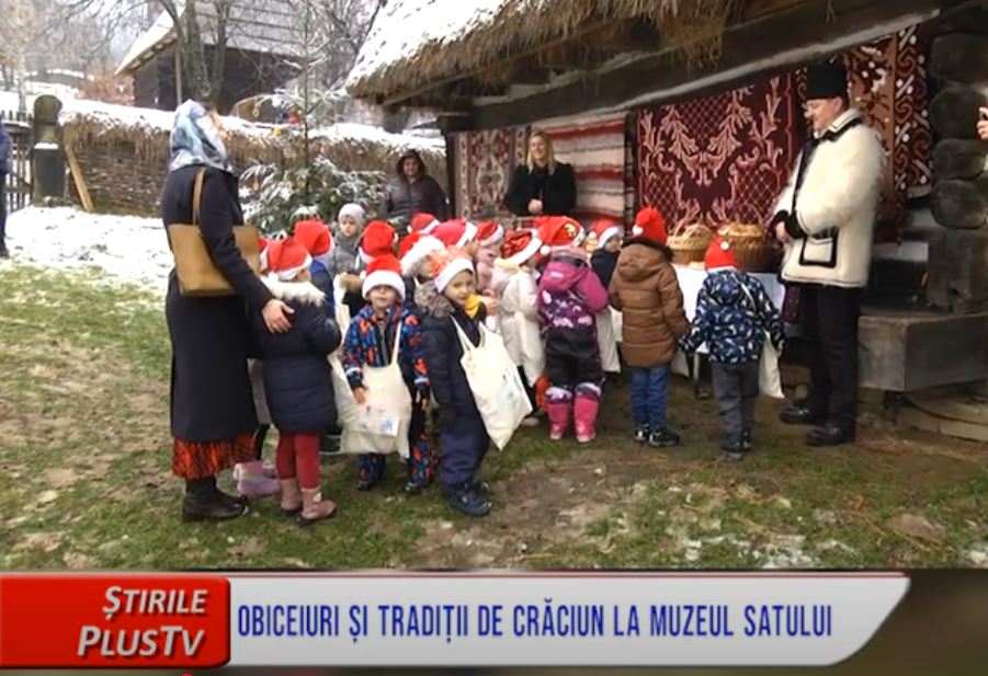 OBICEIURI ȘI TRADIȚII DE CRĂCIUN, LA MUZEUL SATULUI