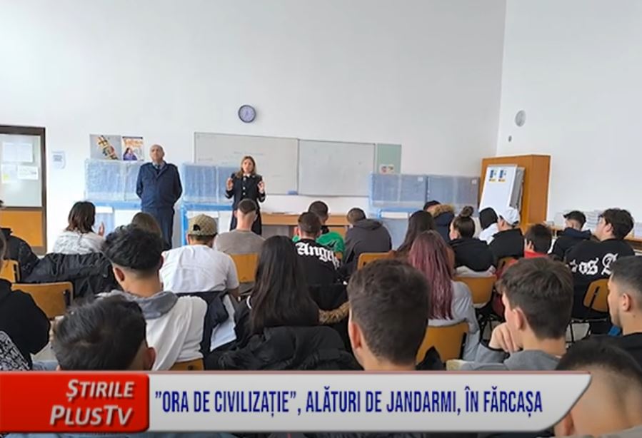 ”ORA DE CIVILIZAȚIE”, ALĂTURI DE JANDARMI, ÎN FĂRCAȘA