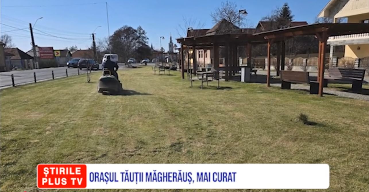 ORAȘUL TĂUȚII MĂGHERĂUȘ, MAI CURAT