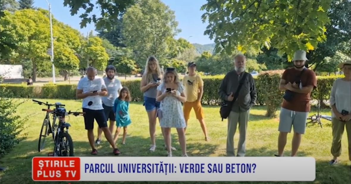 PARCUL UNIVERSITĂȚII: VERDE SAU BETON?