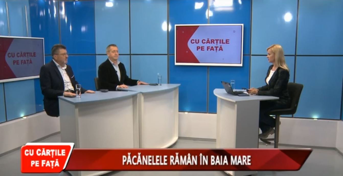 CU CĂRȚILE PE FAȚĂ - PĂCĂNELELE RĂMÂN ÎN BAIA MARE