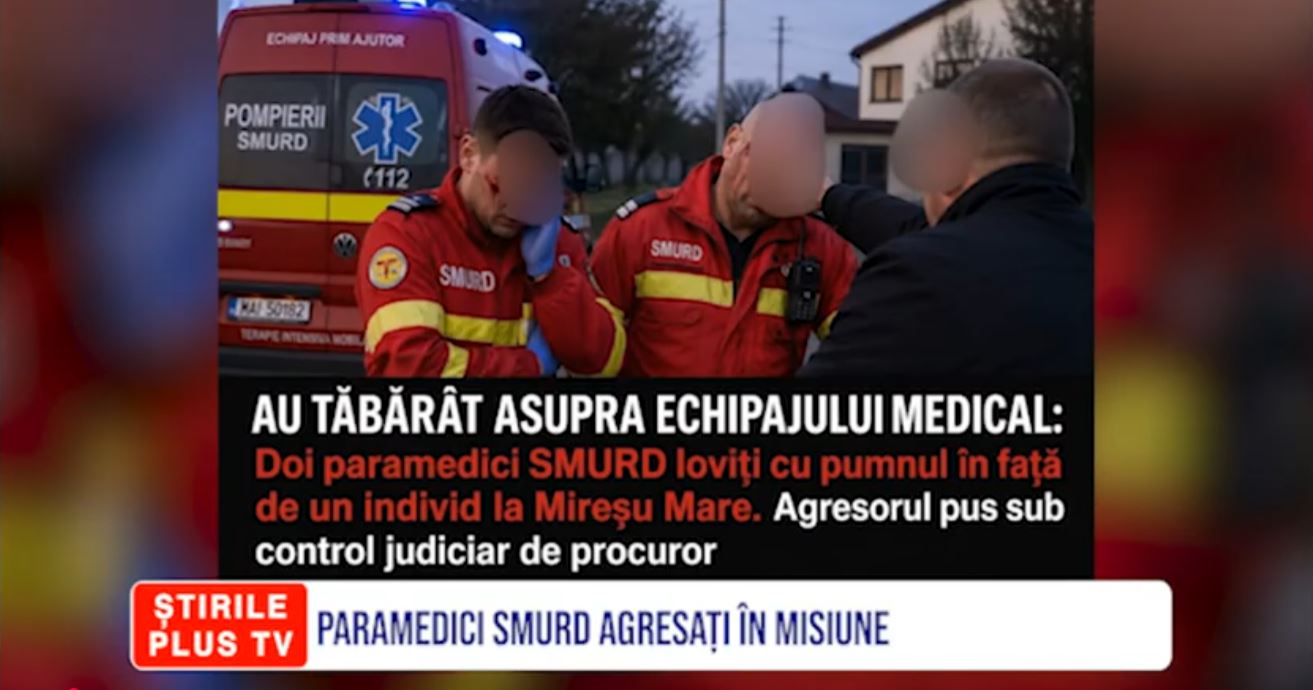 PARAMEDICI SMURD AGRESAȚI ÎN MISIUNE