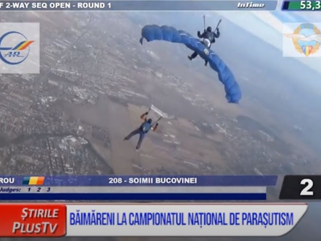 BĂIMĂRENI, LA CAMPIONATUL NAȚIONAL DE PARAȘUTISM