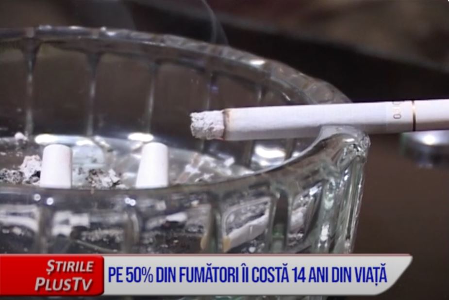 PE 50% DIN FUMĂTORI ÎI COSTĂ 14 ANI DIN VIAȚĂ