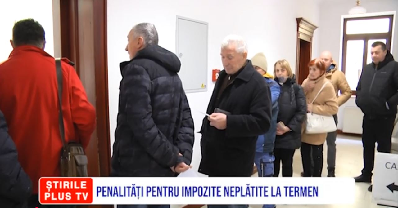 PENALITĂȚI PENTRU IMPOZITE NEPLĂTITE LA TERMEN