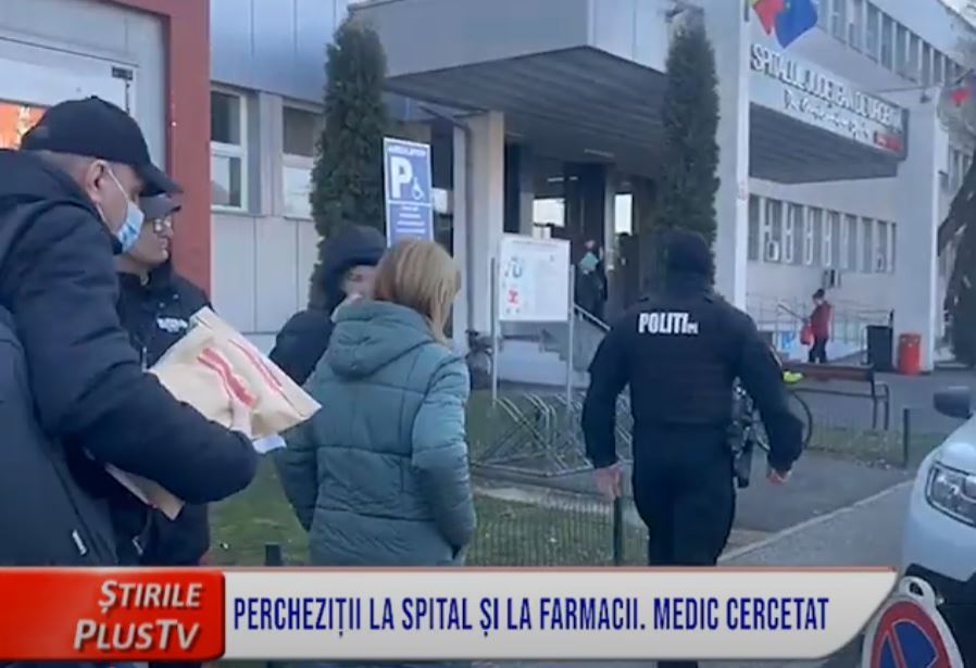 PERCHEZIȚII LA SPITAL ȘI LA FARMACII. MEDIC CERCETAT