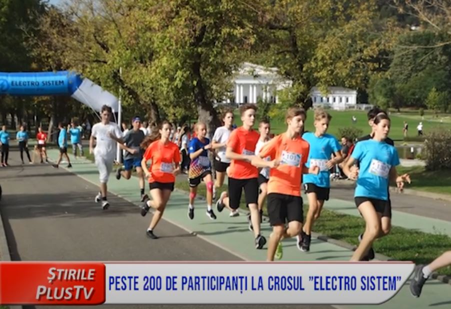 PESTE 200 DE PARTICIPANȚI LA CROSUL ”ELECTRO SISTEM”