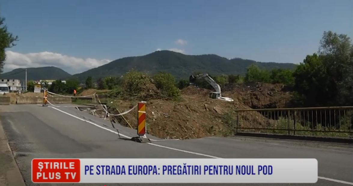 PE STRADA EUROPA: PREGĂTIRI PENTRU POD