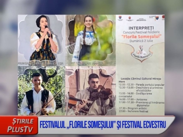 FESTIVALUL-CONCURS „FLORILE SOMEȘULUI” REVINE