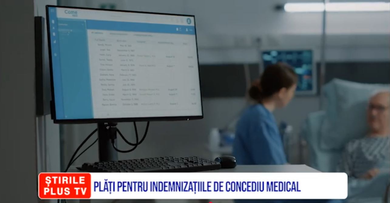 PLĂȚI PENTRU INDEMNIZAȚIILE DE CONCEDIU MEDICAL