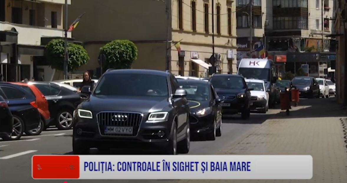 POLIȚIA: CONTROALE ÎN SIGHET ȘI BAIA MARE