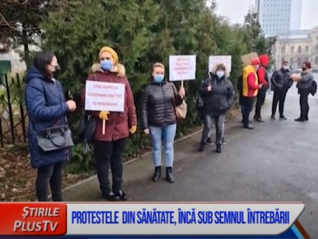 PROTESTELE  DIN SĂNĂTATE, SUB SEMNUL ÎNTREBĂRII