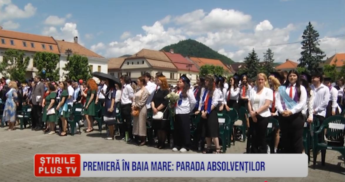 PREMIERĂ ÎN BAIA MARE: PARADA ABSOLVENȚILOR