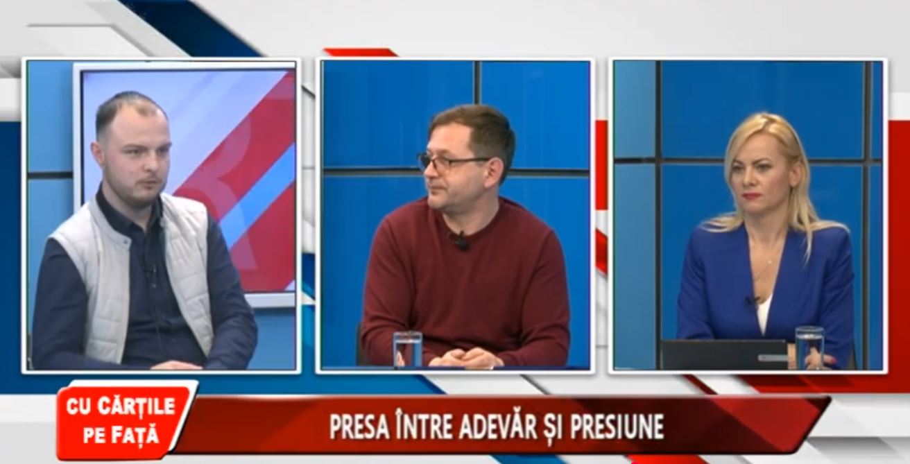CU CĂRȚILE PE FAȚĂ - PRESA, ÎNTRE ADEVĂR ȘI PRESIUNE