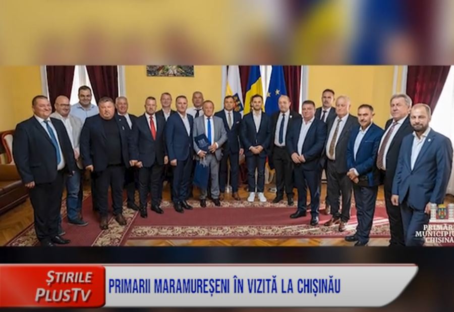 PRIMARII MARAMUREȘENI ÎN VIZITĂ LA CHIȘINĂU