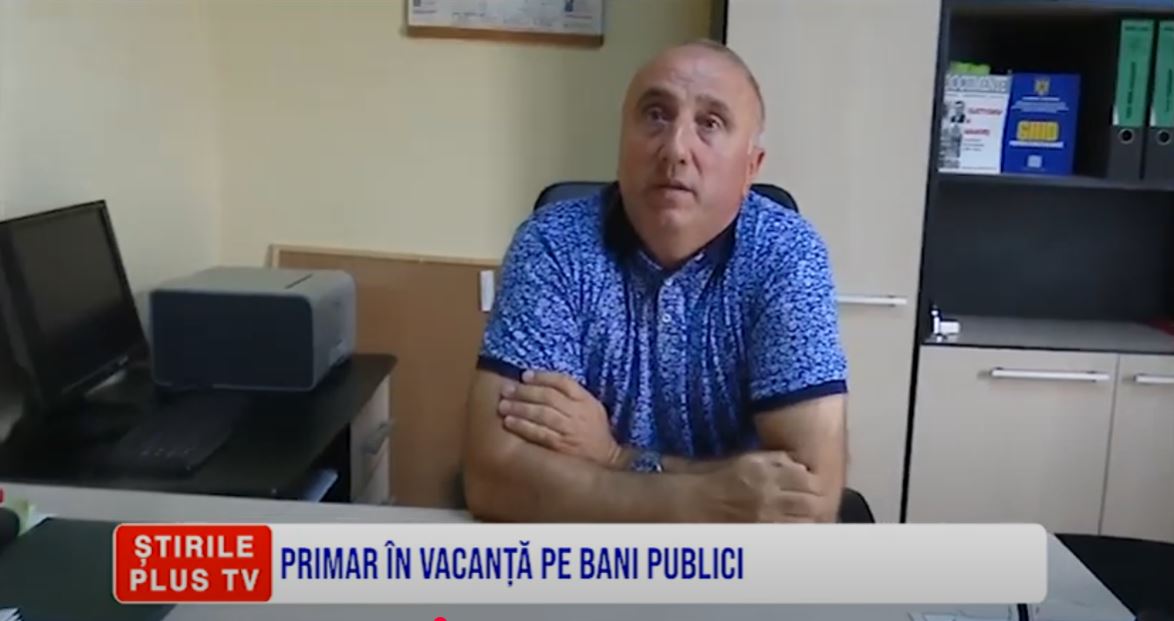 PRIMAR ÎN VACANȚĂ PE BANI PUBLICI