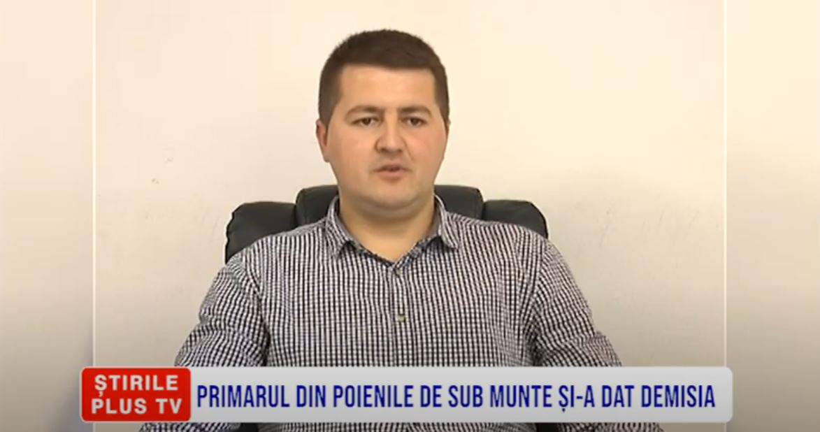 PRIMARUL DIN POIENILE DE SUB MUNTE ȘI-A DAT DEMISIA