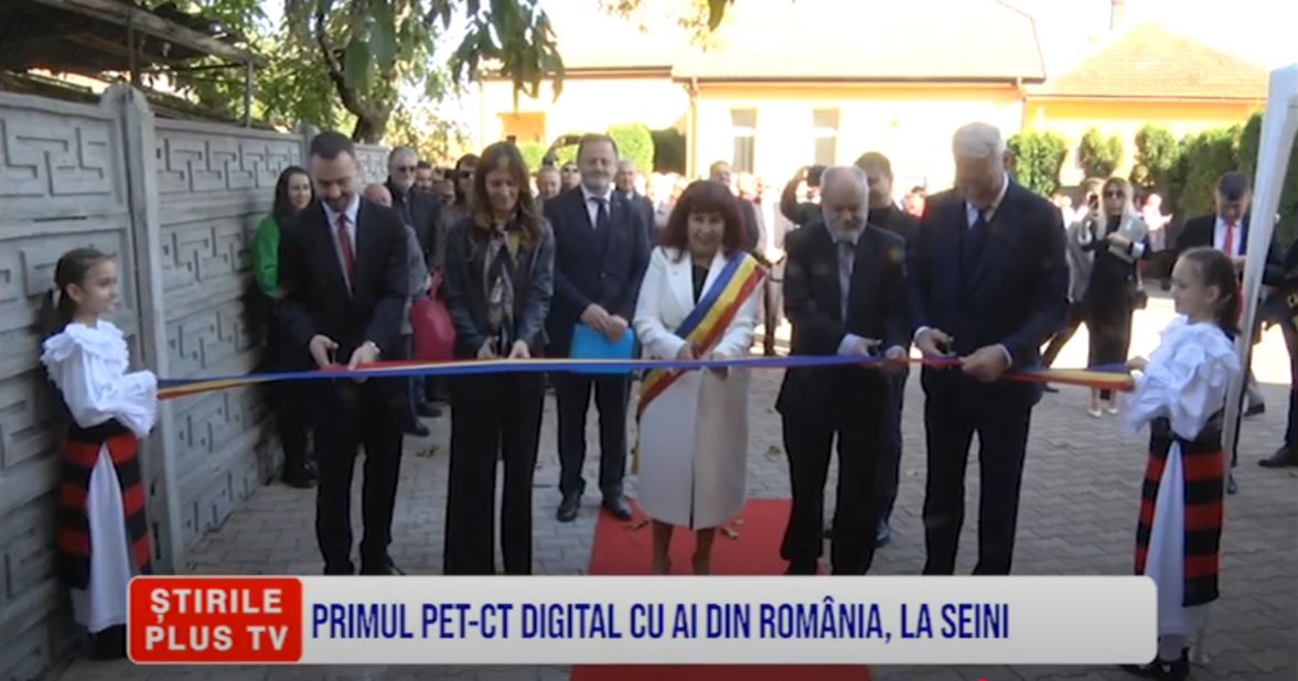 PRIMUL PET-CT DIGITAL CU AI DIN ROMÂNIA, LA SEINI