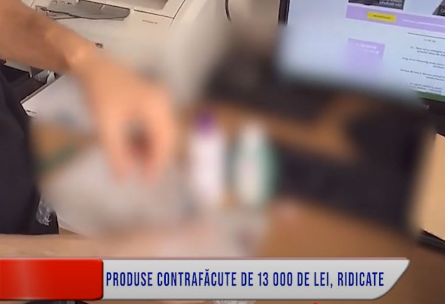 PRODUSE CONTRAFĂCUTE DE 13 000 DE LEI, RIDICATE