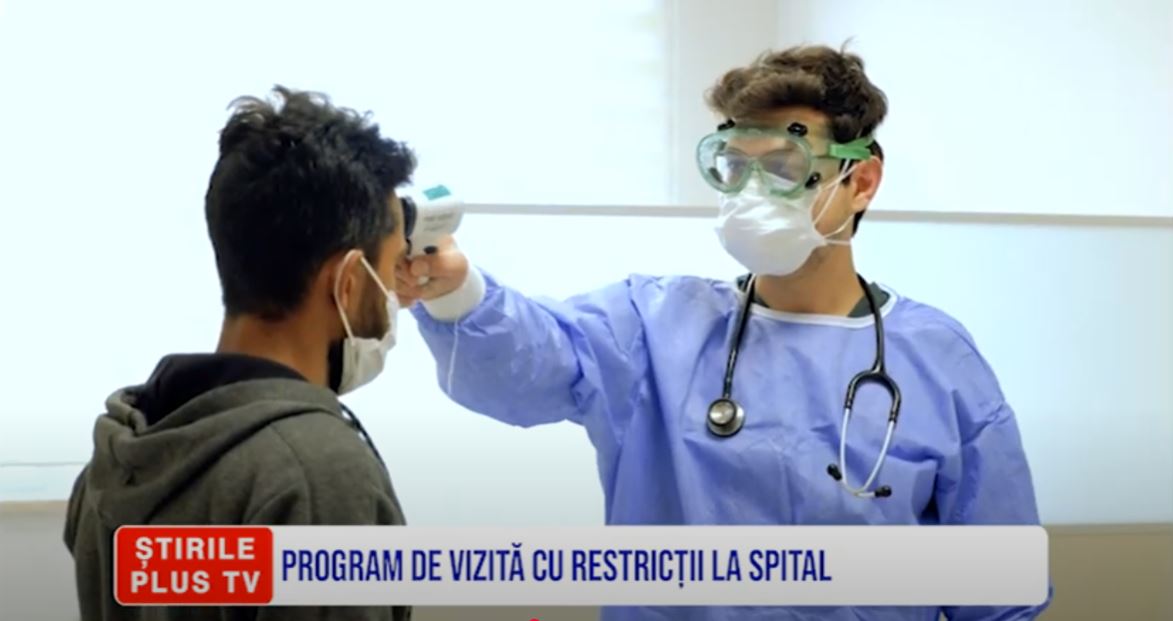 PROGRAM DE VIZITĂ CU RESTRICȚII LA SPITAL