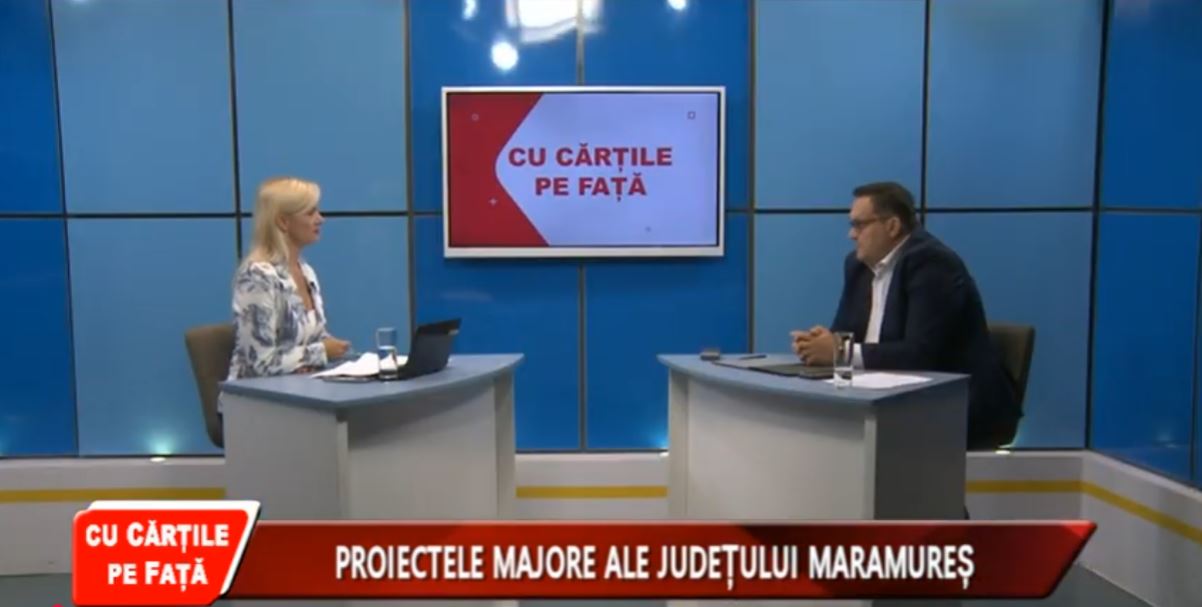 CU CĂRȚILE PE FAȚĂ - PROIECTELE MAJORE ALE JUDEȚULUI MARAMUREȘ