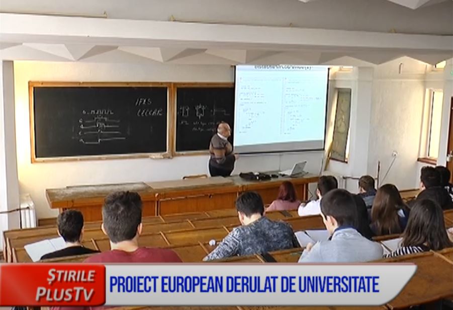 PROIECT EUROPEAN DERULAT DE UNIVERSITATE