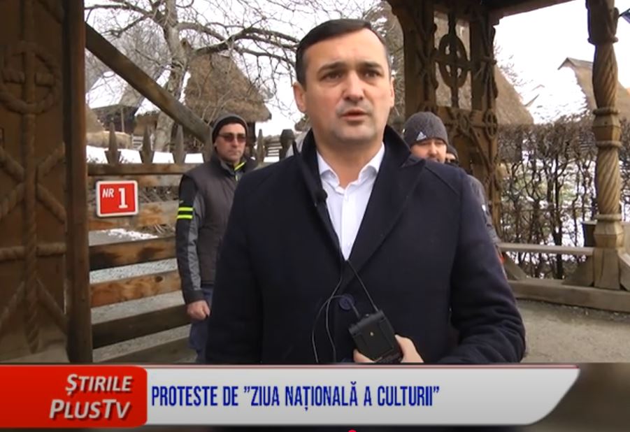 PROTESTE DE ”ZIUA NAȚIONALĂ A CULTURII”