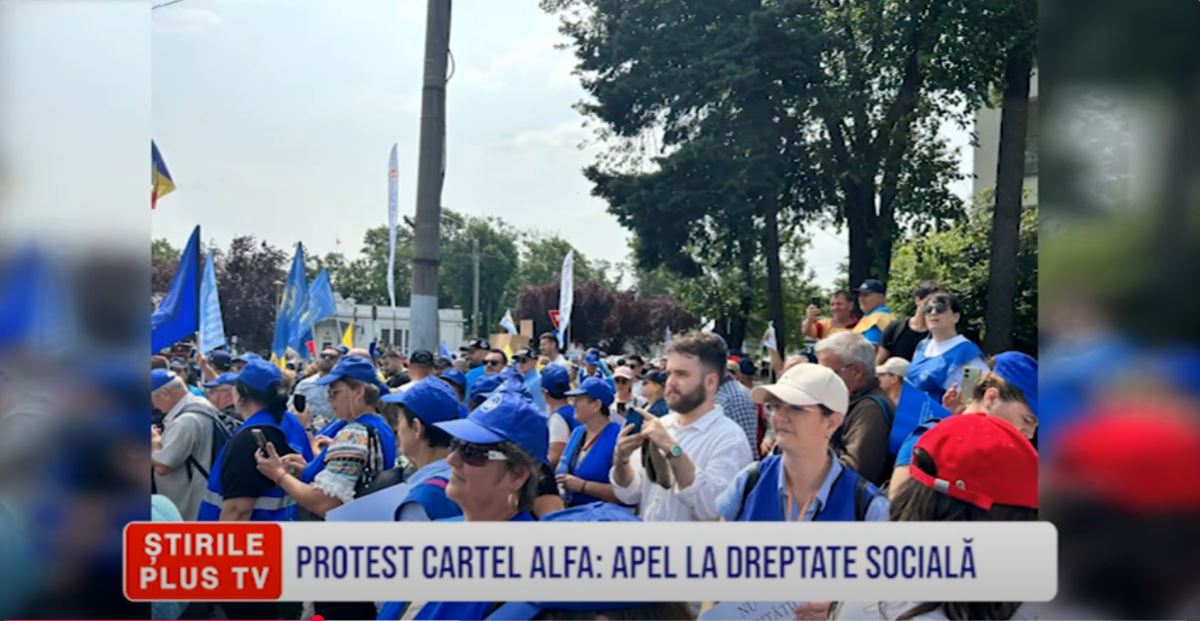 PROTEST CARTEL ALFA: APEL LA DREPTATE SOCIALĂ