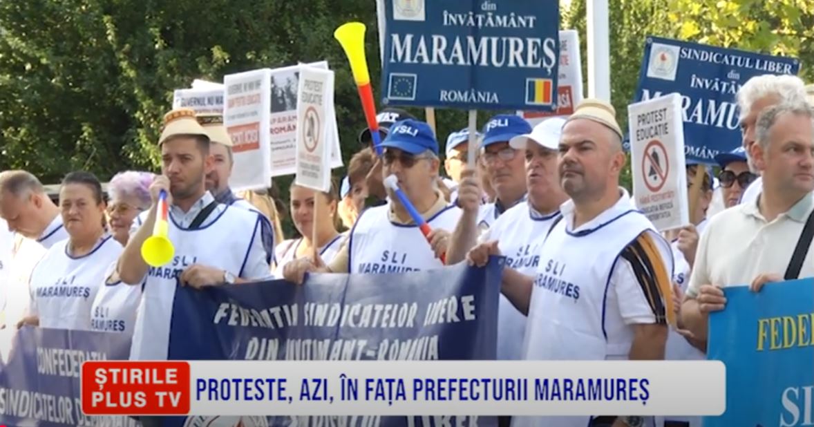 PROTESTE, AZI, ÎN FAȚA PREFECTURII MARAMUREȘ 