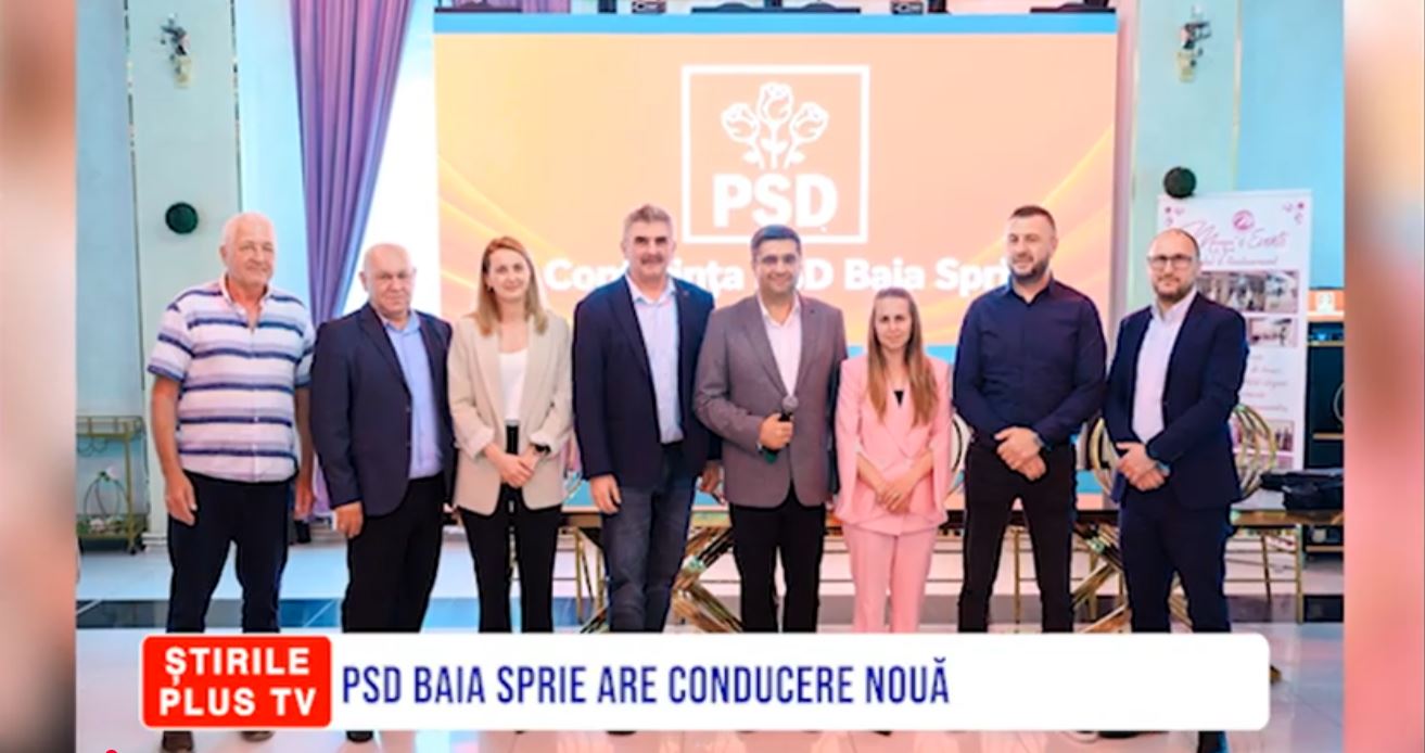 PSD BAIA SPRIE ARE CONDUCERE NOUĂ