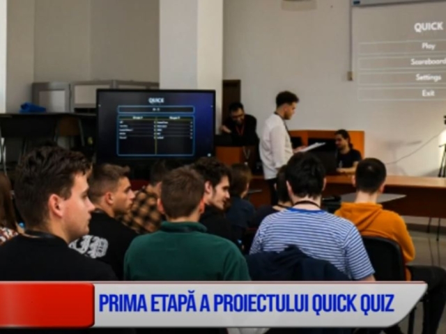 PRIMA ETAPĂ A PROIECTULUI QUICK QUIZ