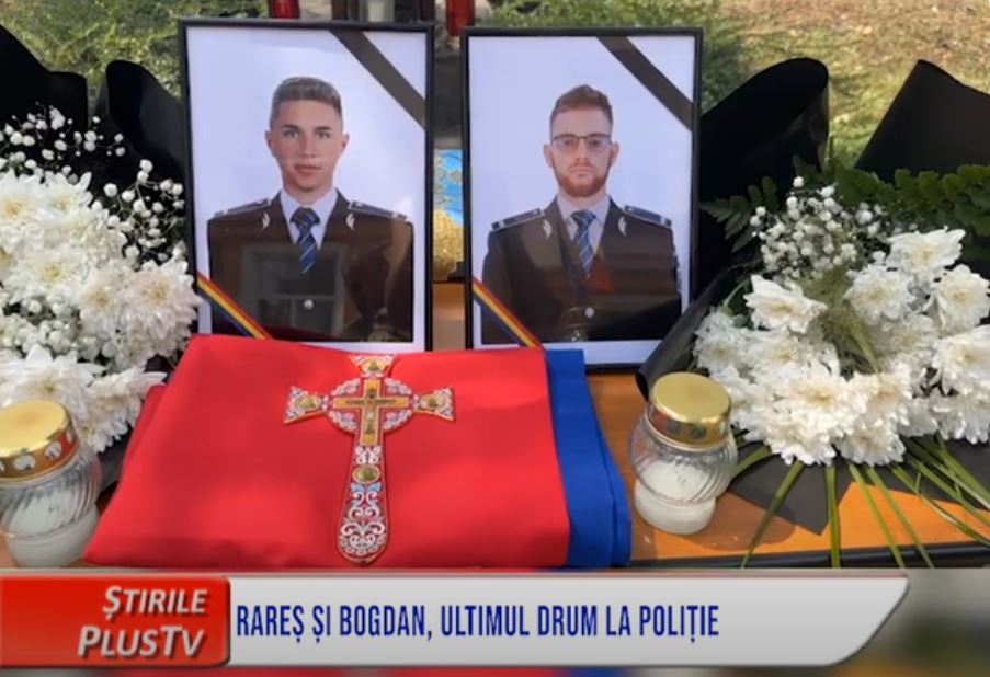 BOGDAN ȘI RAREȘ, ULTIMUL LOR DRUM LA POLIȚIE