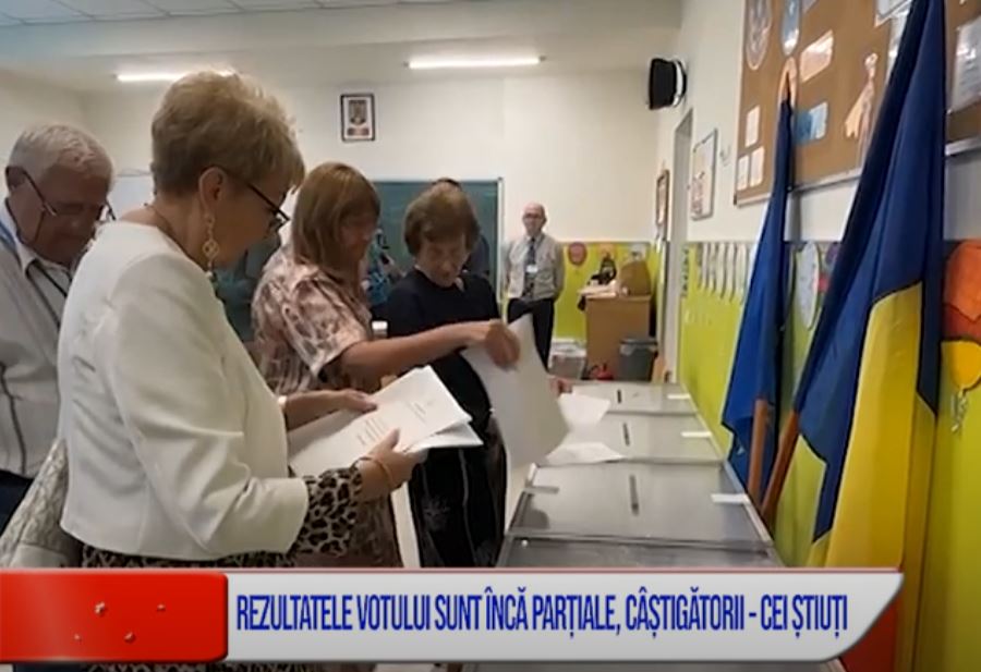 REZULTATELE VOTULUI SUNT ÎNCĂ PARȚIALE, CÂȘTIGĂTORII - CEI ȘTIUȚI