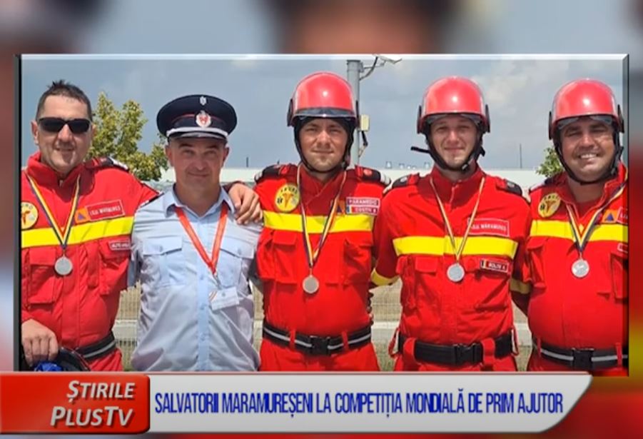 SALVATORII MARAMUREȘENI, LA COMPETIȚIA MONDIALĂ DE PRIM AJUTOR