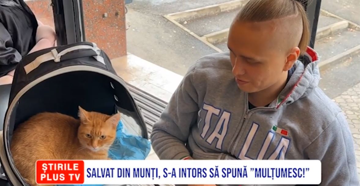SALVAT DIN MUNȚI, S-A INTORS SĂ SPUNĂ ”MULȚUMESC!”