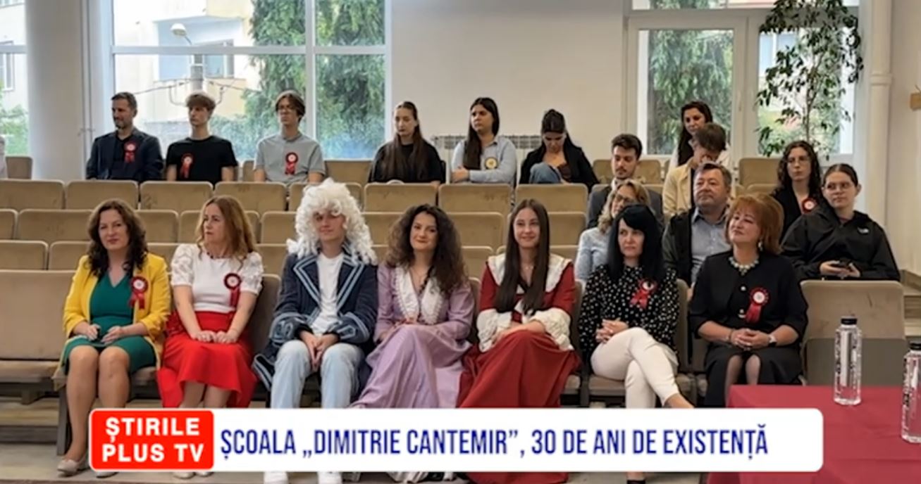 ȘCOALA „DIMITRIE CANTEMIR”, 30 DE ANI DE EXISTENȚĂ