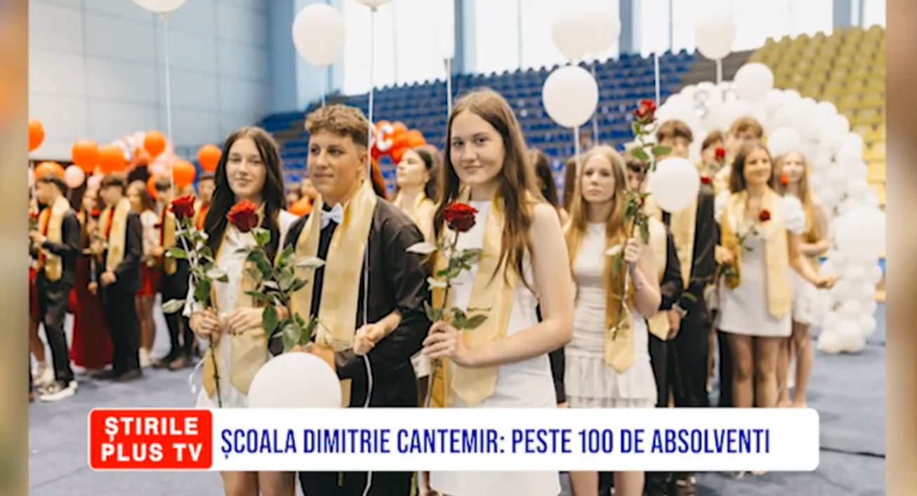 ȘCOALA DIMITRIE CANTEMIR: PESTE 100 DE ABSOLVENȚI