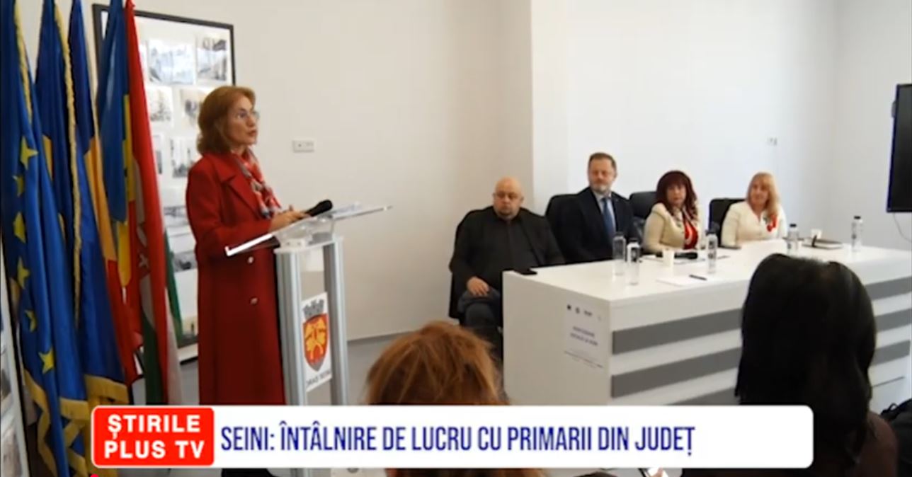SEINI: ÎNTÂLNIRE DE LUCRU CU PRIMARII DIN JUDEȚ