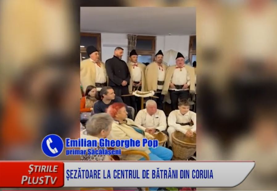 ȘEZĂTOARE LA CENTRUL DE BĂTRÂNI DIN CORUIA