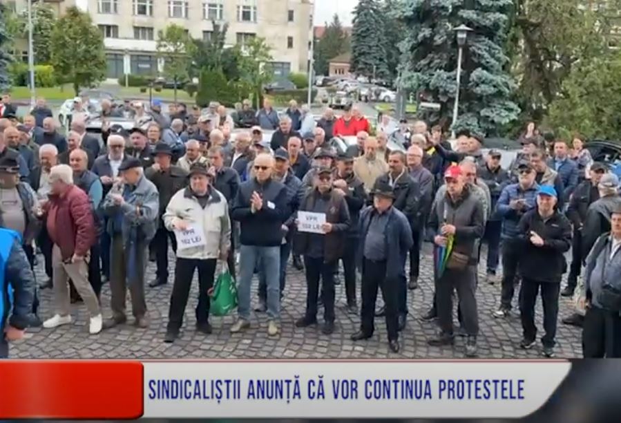 SINDICALIȘTII ANUNȚĂ CĂ VOR CONTINUA PROTESTELE