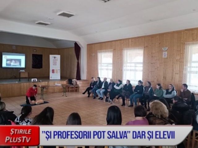 ”ȘI PROFESORII POT SALVA”, DAR ȘI ELEVII