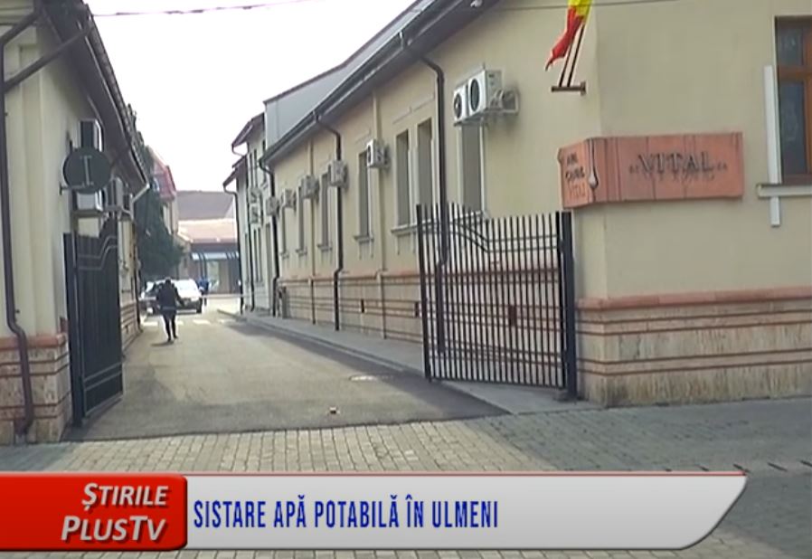 SISTARE APĂ POTABILĂ ÎN ULMENI