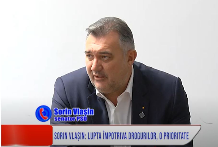 SORIN VLAȘIN: LUPTA ÎMPOTRIVA DROGURILOR, O PRIORITATE