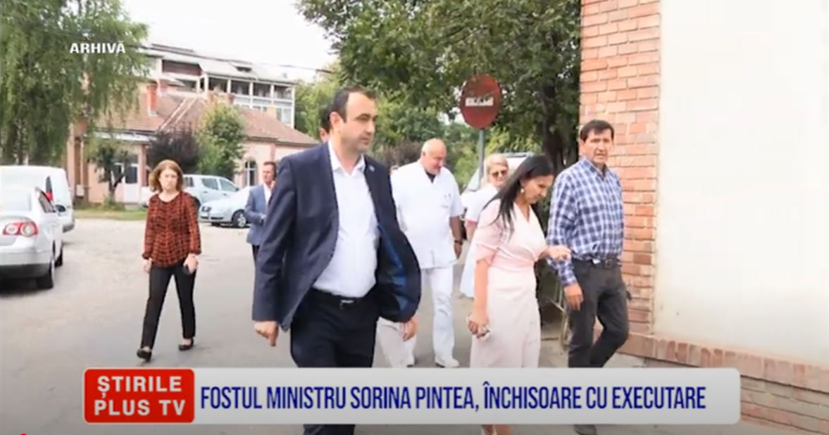 FOSTUL MINISTRU SORINA PINTEA, ÎNCHISOARE CU EXECUTARE