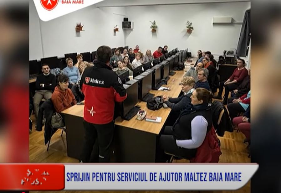 SPRIJIN PENTRU SERVICIUL DE AJUTOR MALTEZ BAIA MARE