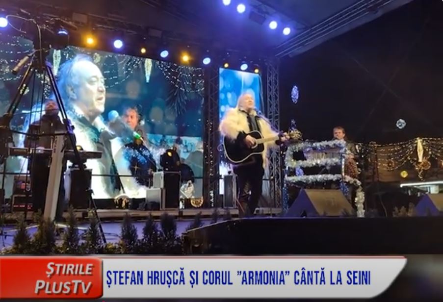 ȘTEFAN HRUȘCĂ ȘI CORUL ”ARMONIA” CÂNTĂ LA SEINI