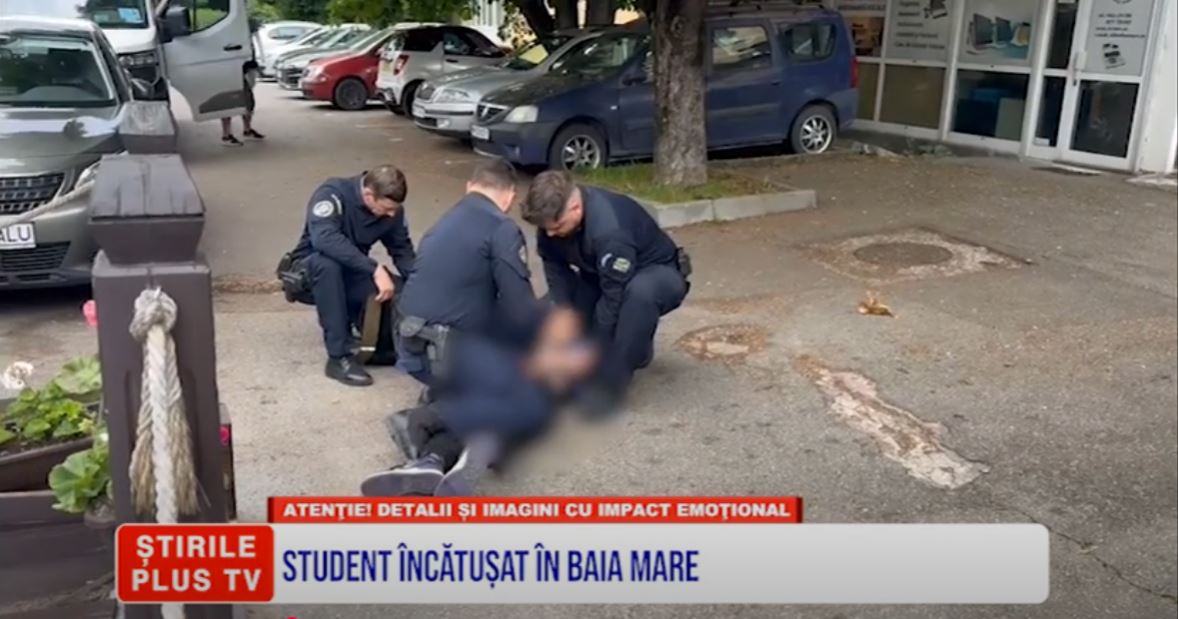 STUDENT ÎNCĂTUȘAT ÎN BAIA MARE