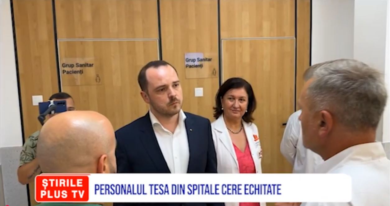 PERSONALUL TESA DIN SPITALE CERE ECHITATE