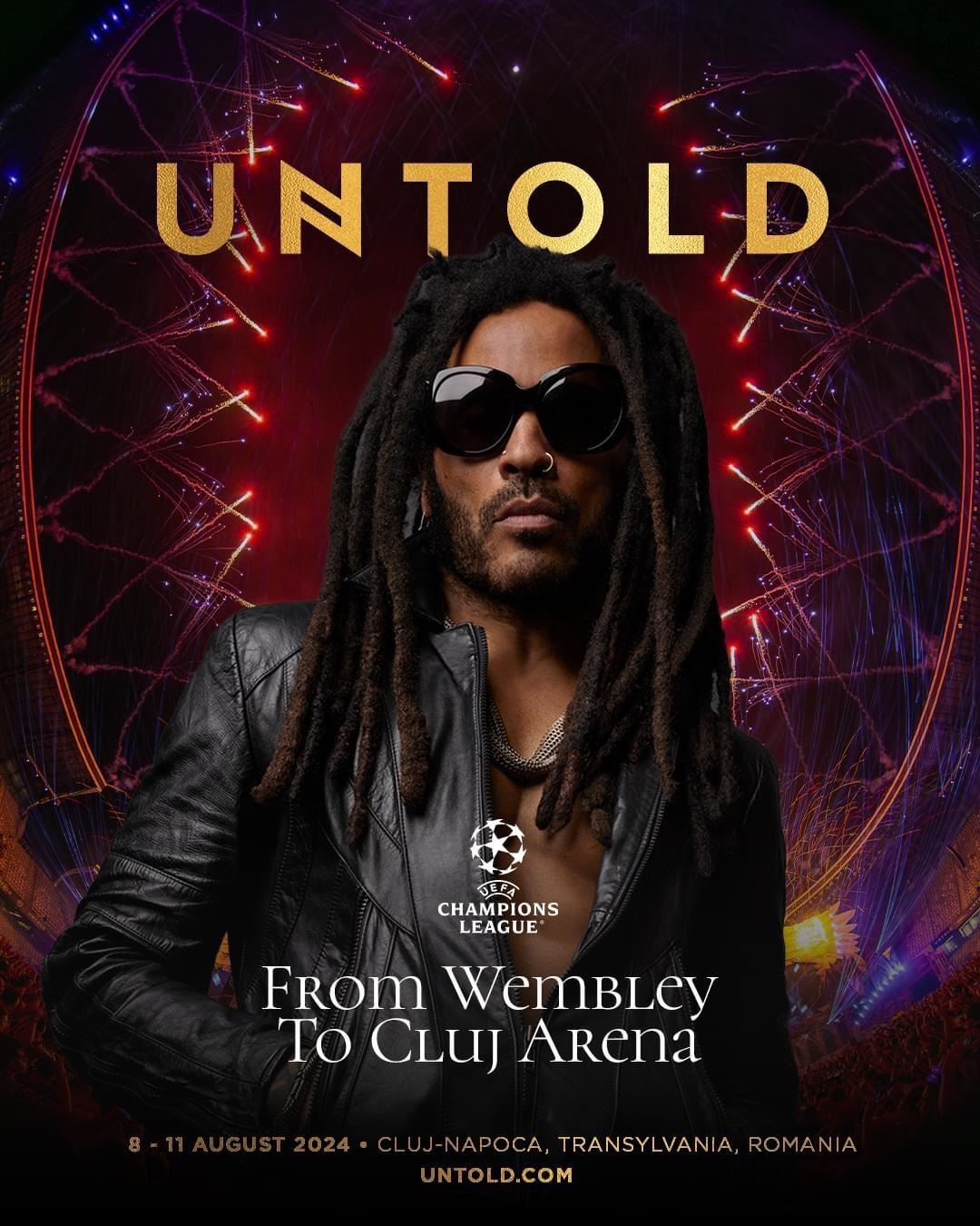 Lenny Kravitz, la UNTOLD 2024. Legendarul artist va avea un show unic pe scena principală a festivalului de la Cluj-Napoca