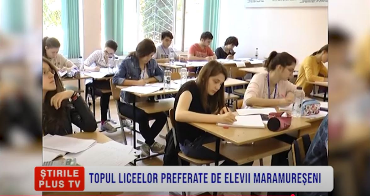 TOPUL LICEELOR PREFERATE DE ELEVII MARAMUREȘENI